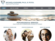 Tablet Screenshot of drmkadambi.ca